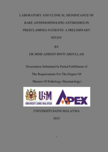 Welcome to Repository@USM - USM Research and Publication